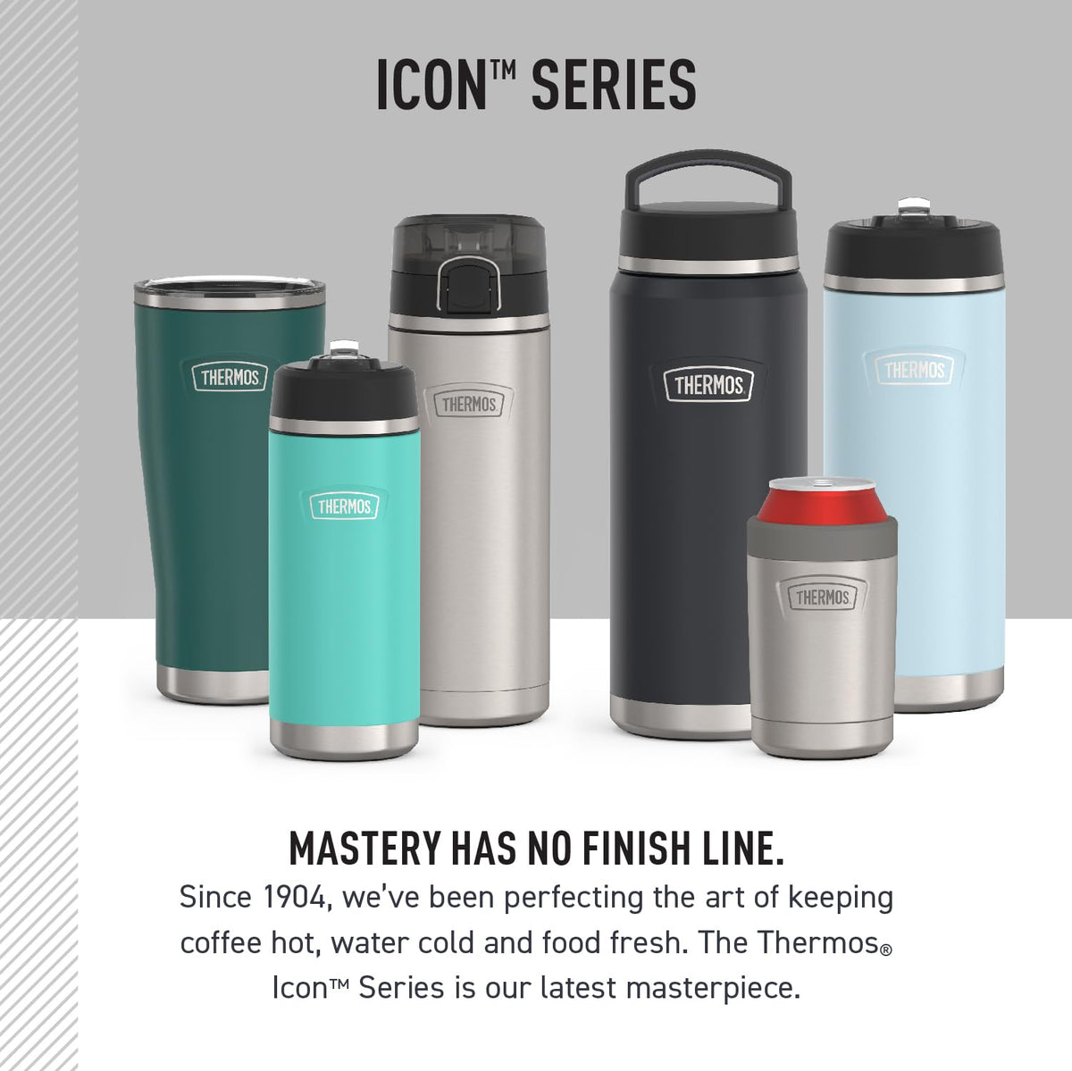 THERMOS ICON SERIES top rack dishwasher safe for easy cleanup