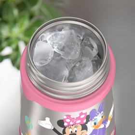 THERMOS Minnie Mouse condensation-free exterior stays dry to touch.