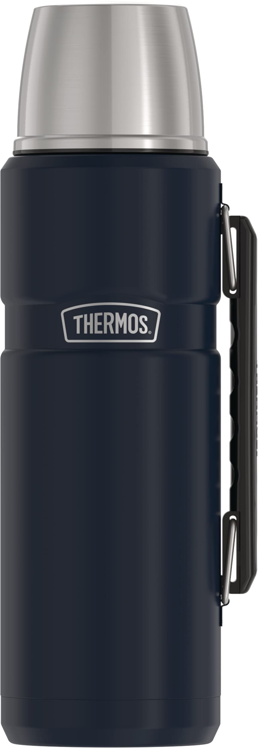 THERMOS Stainless King 40oz bottle front view with large capacity for families