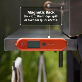 ThermoWorks Sizzle IP67 waterproof design with easy cleaning after cooking