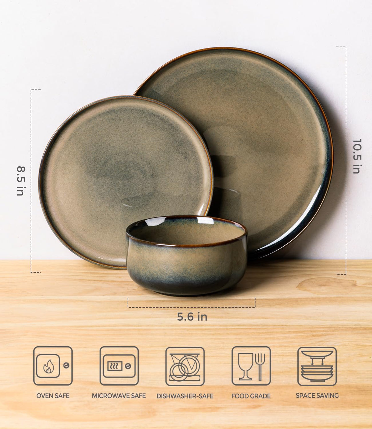 TheTerra dinnerware set makes a thoughtful housewarming gift.