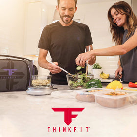 ThinkFit two large ice packs maintain cool meals.