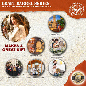 Thousand Oaks 2L barrel compact design for home aging.