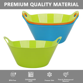 Tiawudi 170oz capacity bowls suitable for fruit and salads