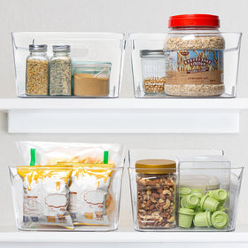 Tiawudi multipurpose bin fits pantry, cabinet, and playroom organization.