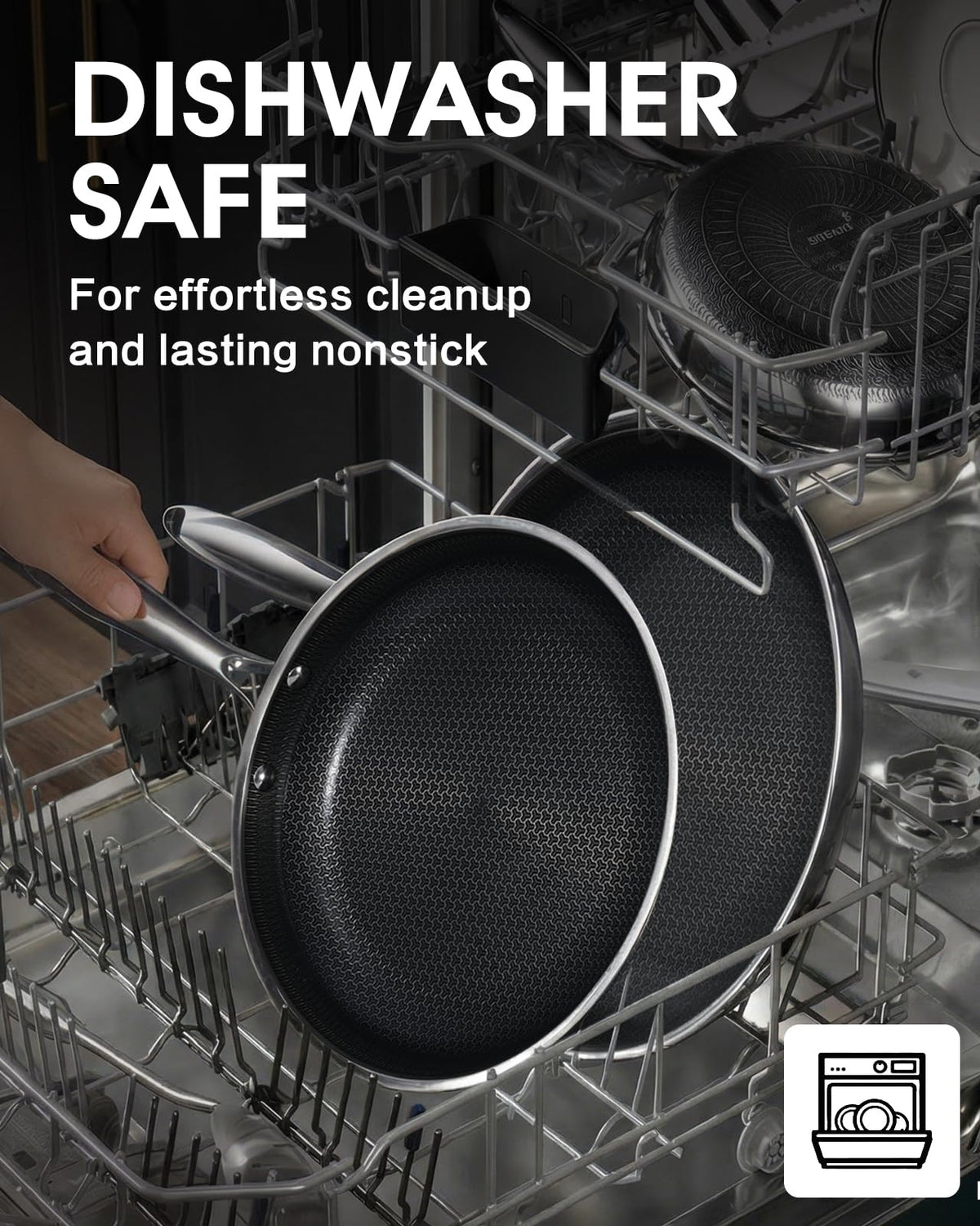 Tibbicc even-heat tri-ply core delivers consistent results across recipes