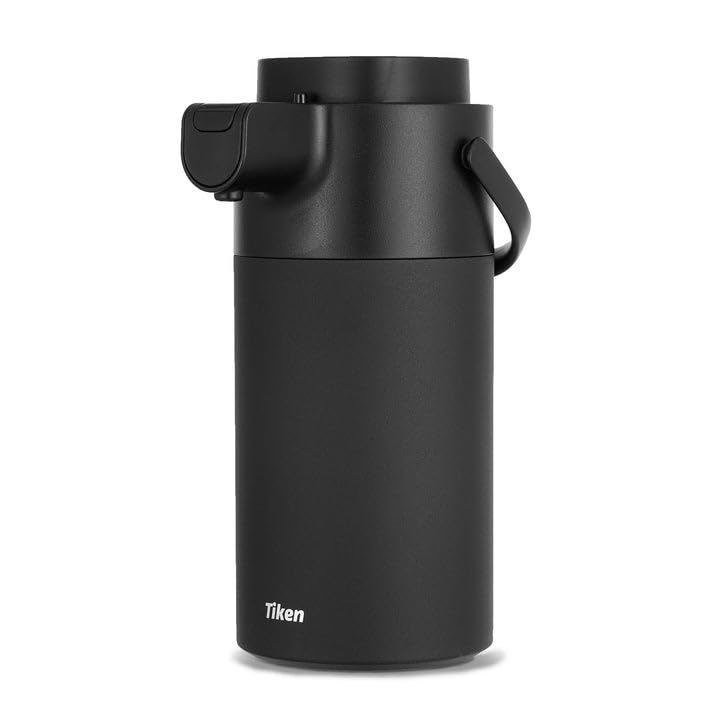 Tiken Airpot removable lid enables easy cleaning and quick refills.