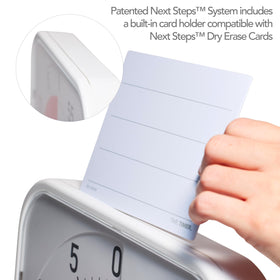 TIME TIMER Original operates silently, minimizing distractions during activities.