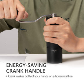 TIMEMORE Chestnut C2S compact body design fits comfortably in the hand.
