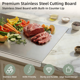 TJ POP knife-friendly surface delivers smooth, precise cuts for foods