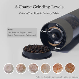 TLYSXPRO two-pack greige grinder set enhances everyday cooking.