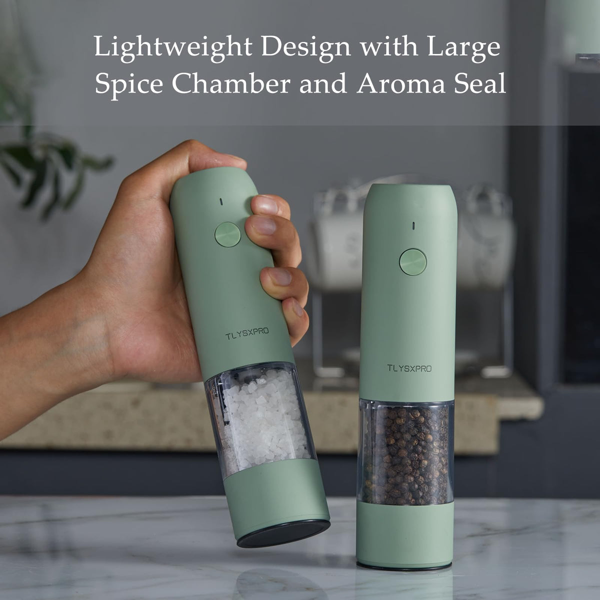 TLYSXPRO sage grinder easy-fill and cleaning for mess-free kitchen use.