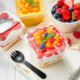 TOFLEN BPA-free, freezer-safe cups support versatile dessert prep