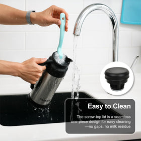 TOMAKEIT BPA-free stainless steel construction ensures safe storage.