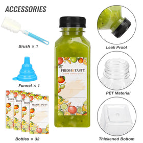 TOMNK bottle with tamper-evident cap helps keep beverages fresh during transport.
