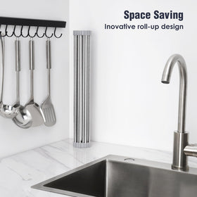 Tomorotec 304 stainless steel rack enhances durability and rust resistance for daily use.