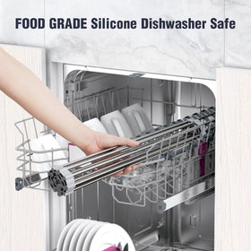 Tomorotec 70-lb capacity handles heavy cookware without bending.