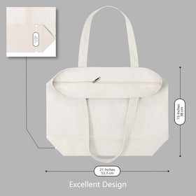 TOPDesign tote suited for beach, school, gym, and travel.