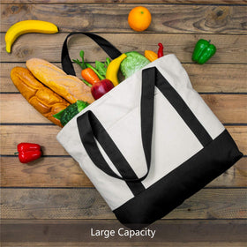 TOPDesign tote reinforced seams for long-lasting daily use.