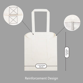 TopDesign cotton bag ready for embroidery and heat transfers.