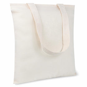 TopDesign cotton tote bag with reinforced handles, ideal for everyday shopping.