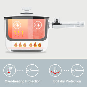 Topwit versatile cooker for ramen, pasta, hot pot, and sauté