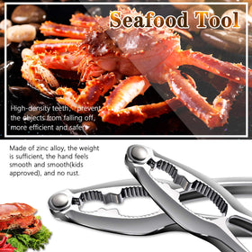 Torinalital lobster cracker pair with durable zinc alloy handles.