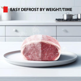 TOSHIBA ML-EM09PA BS mute button and mode for quieter cooking.