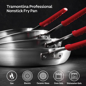 Tramontina Professional dishwasher-safe for easy cleaning.