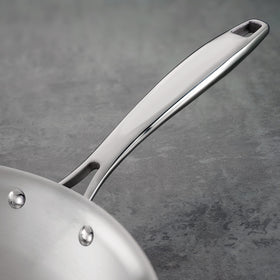 Tramontina Signature Tri-Ply Fry Pan large cooking surface ideal for family meals