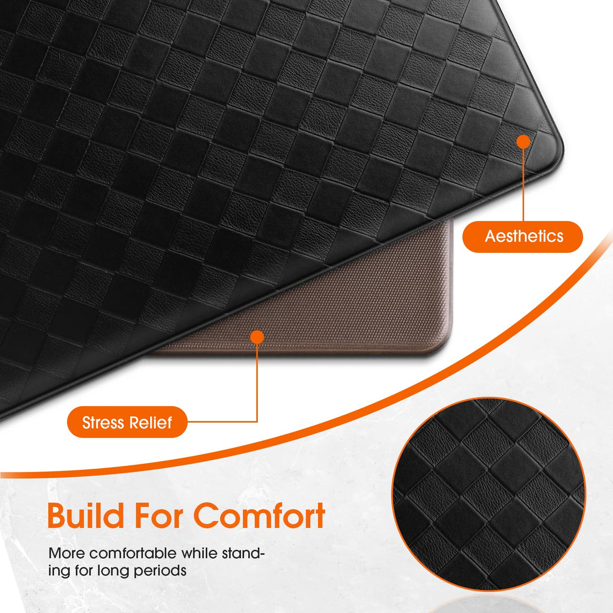 TranquilRelax waterproof surface guards floors against spills and oils