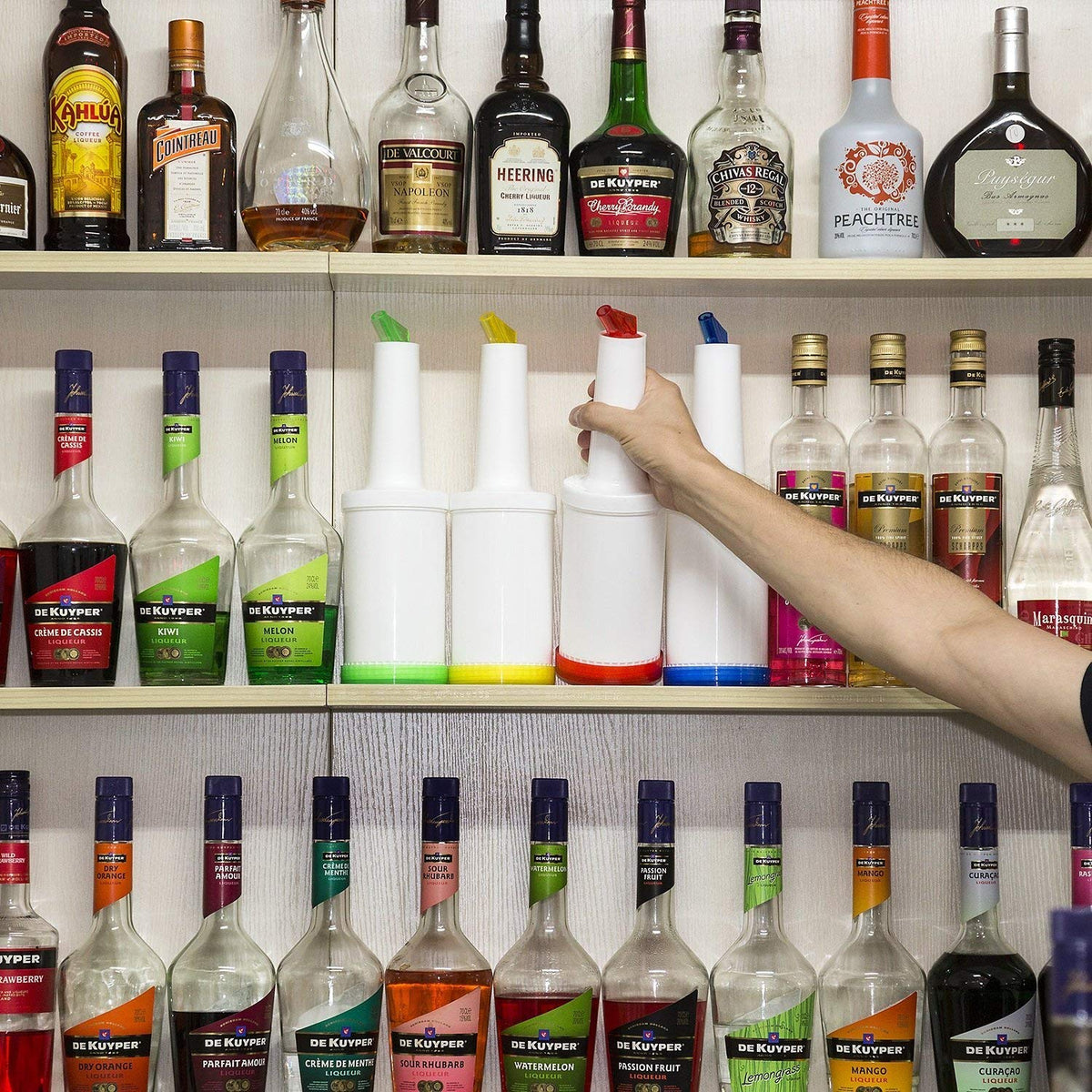 Trendy Bartender Flow N Stow commercial-grade construction for daily use.