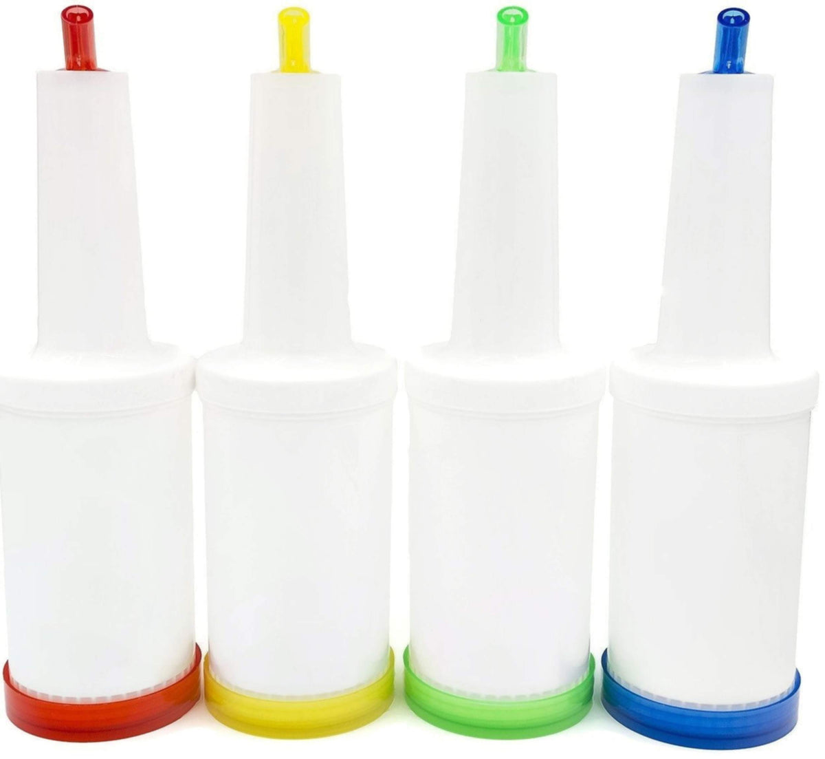 Trendy Bartender Flow N Stow bottle with precise pour spout for smooth pours.