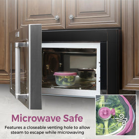 Tribello airtight leak-proof lids keep meals fresh