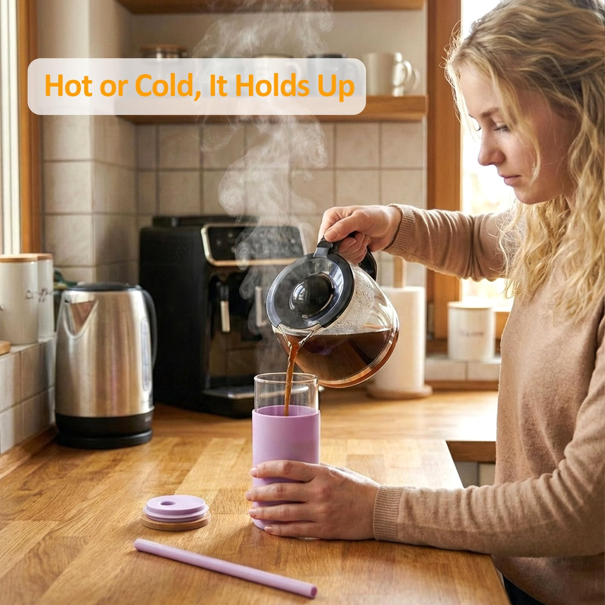 Tronco odor-free glass preserves drink flavors without lingering scents.