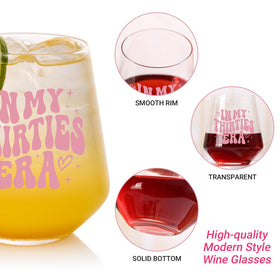 TrophyToast wine glass close-up highlighting crystal-clear bowl and thin walls.