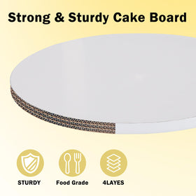 Trwcrt premium 12-inch boards elevate cake displays and events