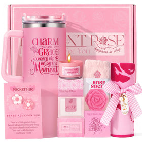 TsunNee giftset rose box, elegant packaging designed for gifting and self-care moments.
