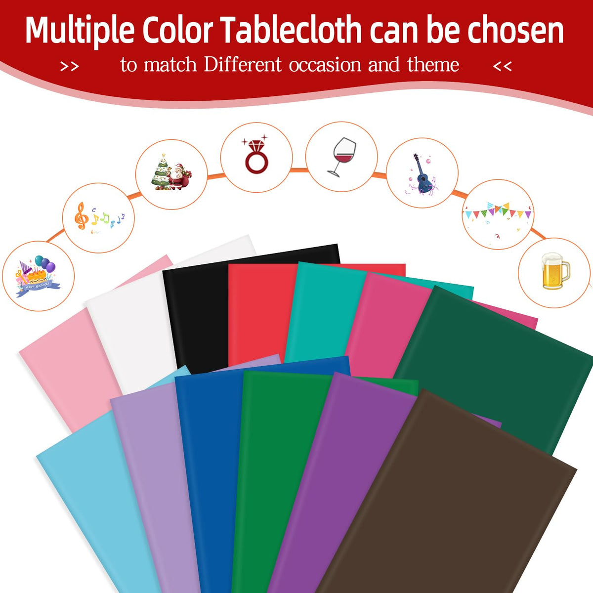 Disposable design enables quick cleanup after events and gatherings.