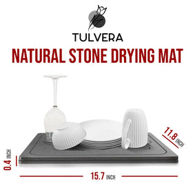 Tulvera stone mat is heat-resistant for placing hot pots.
