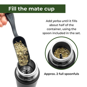 Tuma Tu Mate Automate measuring spoon included for easy yerba portions