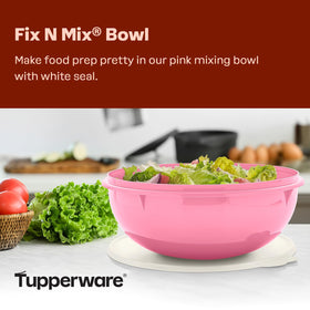 Tupperware Fix-N-Mix pink vintage color adds style to your kitchen.