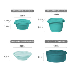 Tupperware Heritage Collection vintage green color adds retro pantry charm.