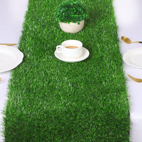 TURSTIN lightweight durable grass rug demonstrates easy floor setup for events