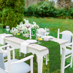 TURSTIN versatile table runner fits indoor and outdoor gatherings