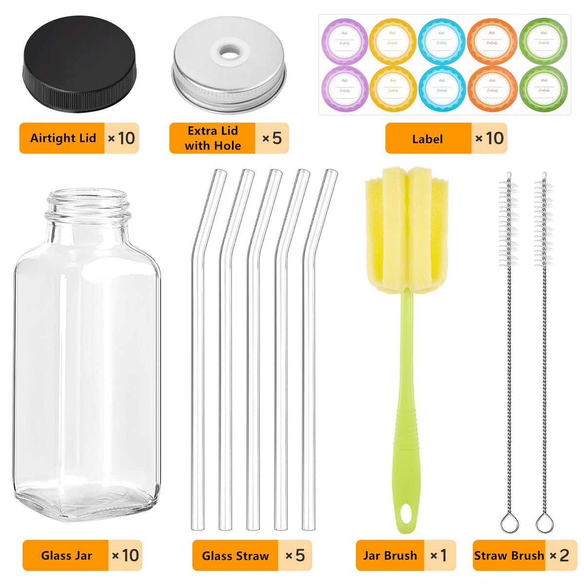TUZAZO extra aluminum lids with straw holes for easy sipping