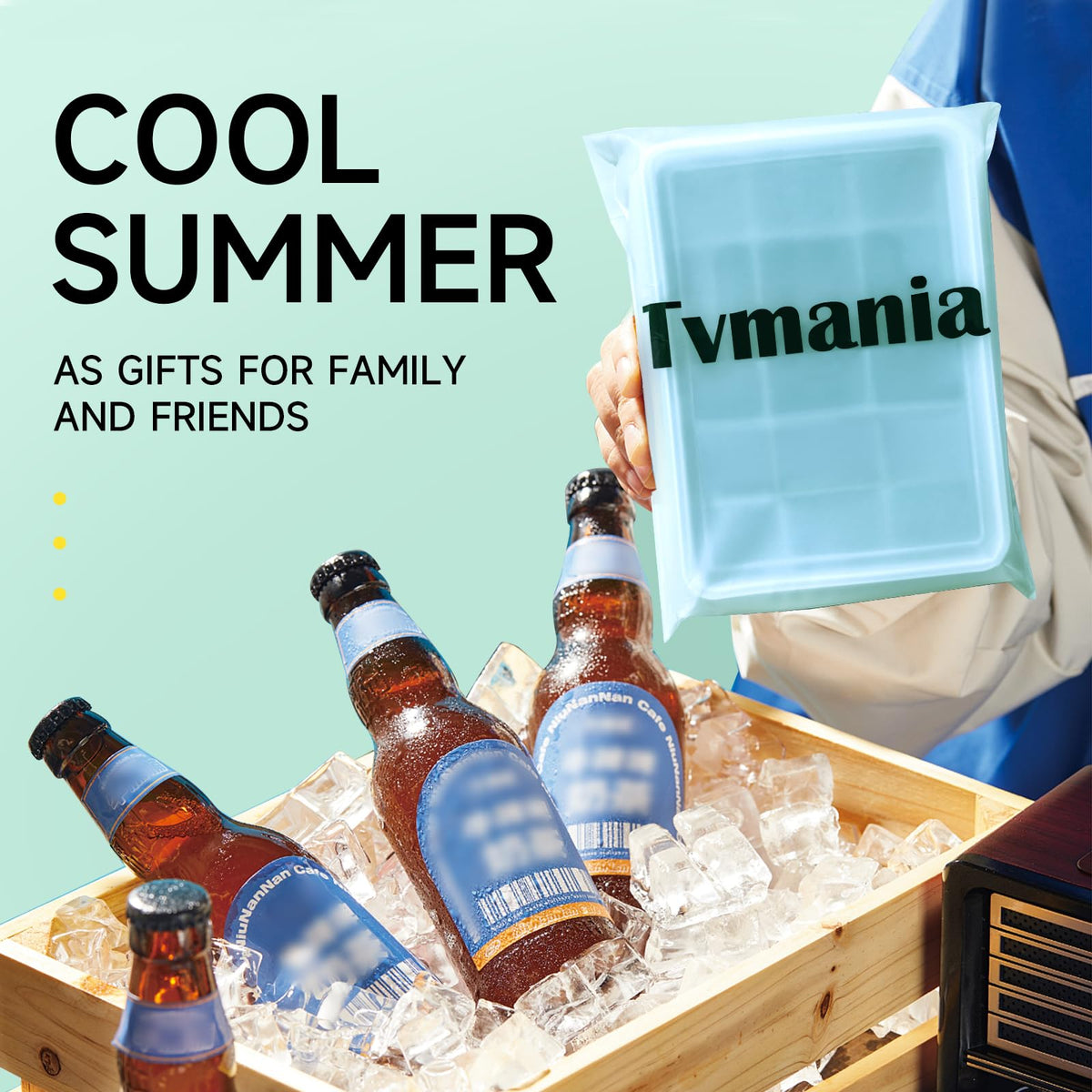 Tvmania Bamboo Green trays are dishwasher and microwave safe for versatility.