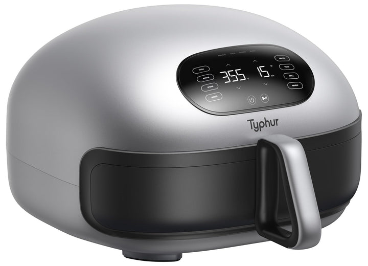 Typhur Dome 2 front view with dual heating for even browning.