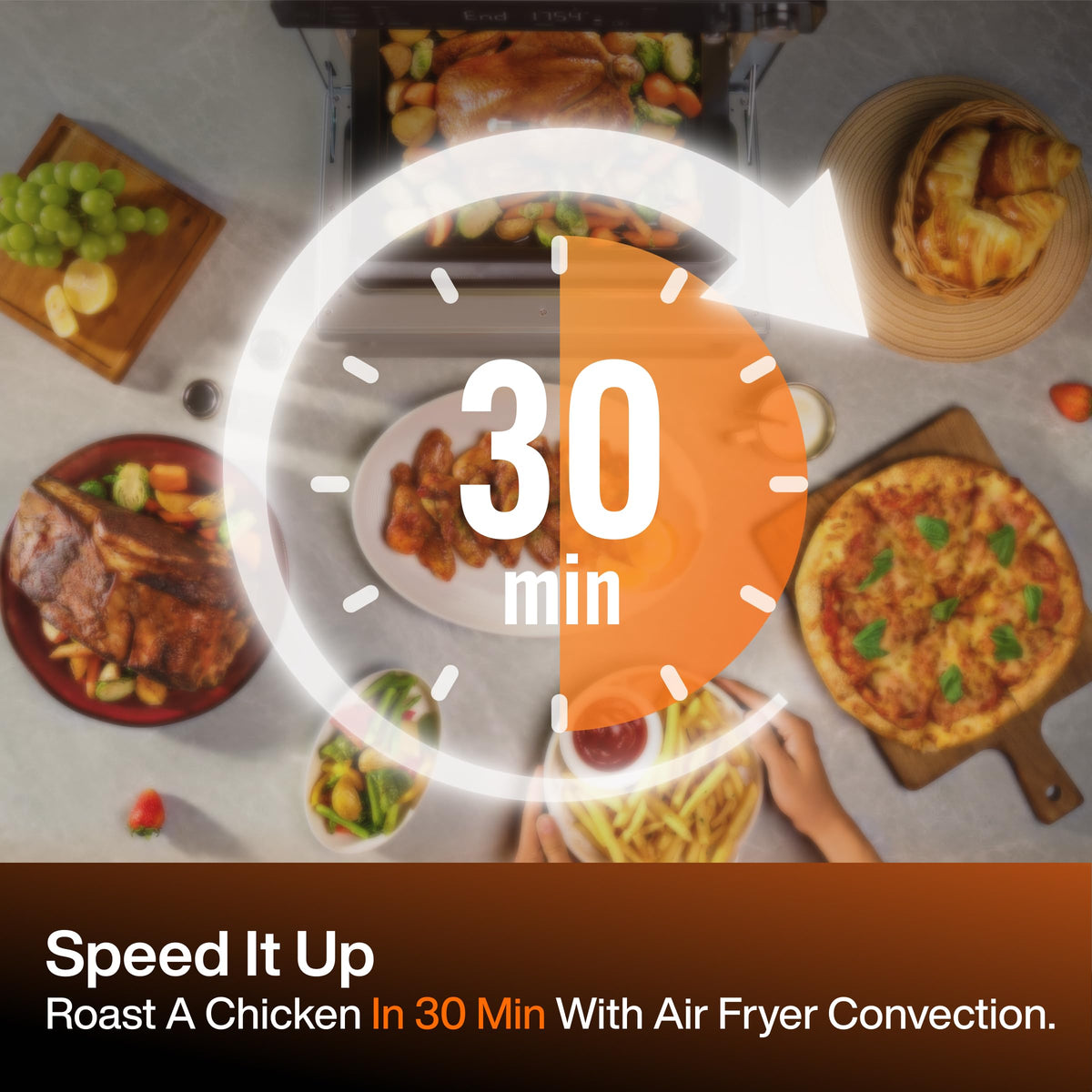 Typhur Sync Oven offers 12 cooking modes for versatile meals.