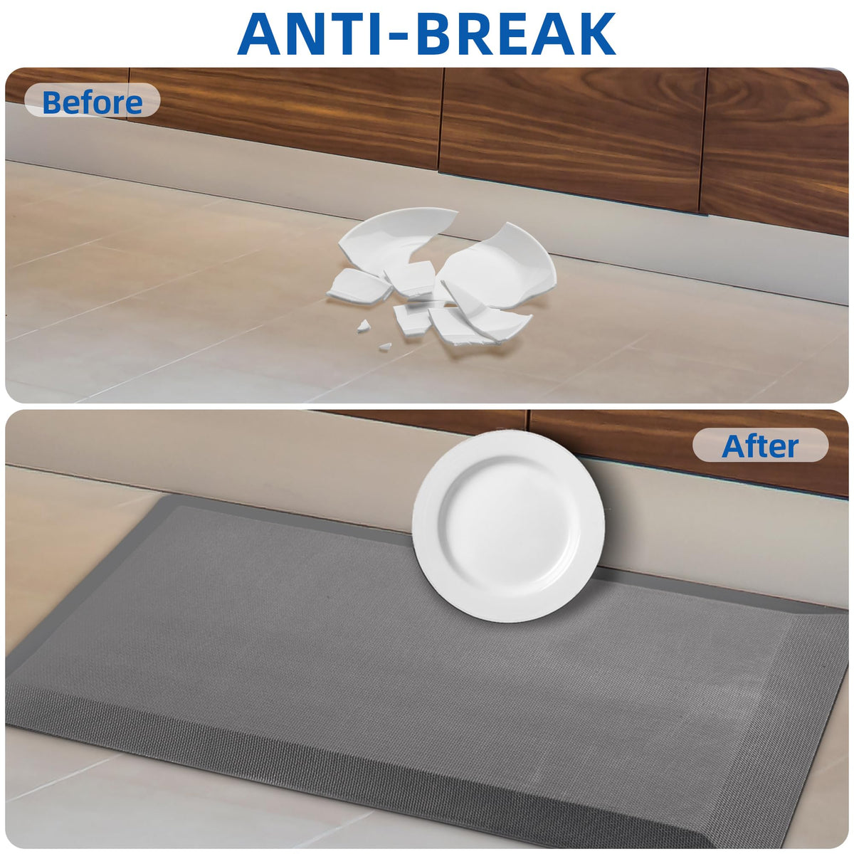 Tyrot easy-clean design wipes down quickly after meals or chores